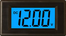 
 LCD Voltmeter 
 