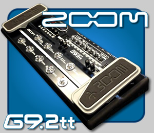 ZOOM Guitar Effects Console G9.2tt